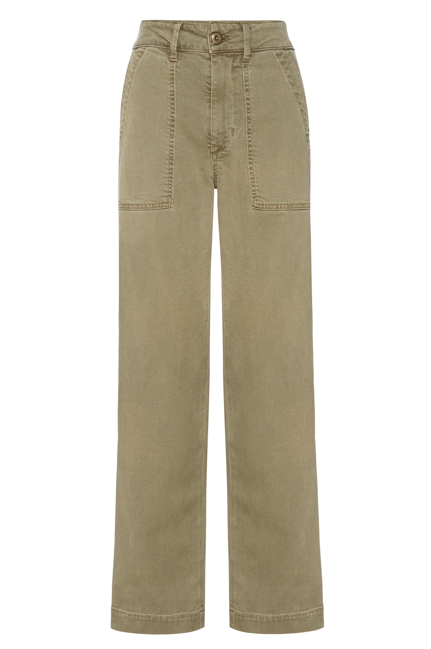 AMO Denim | Easy Army Slouch in Thyme