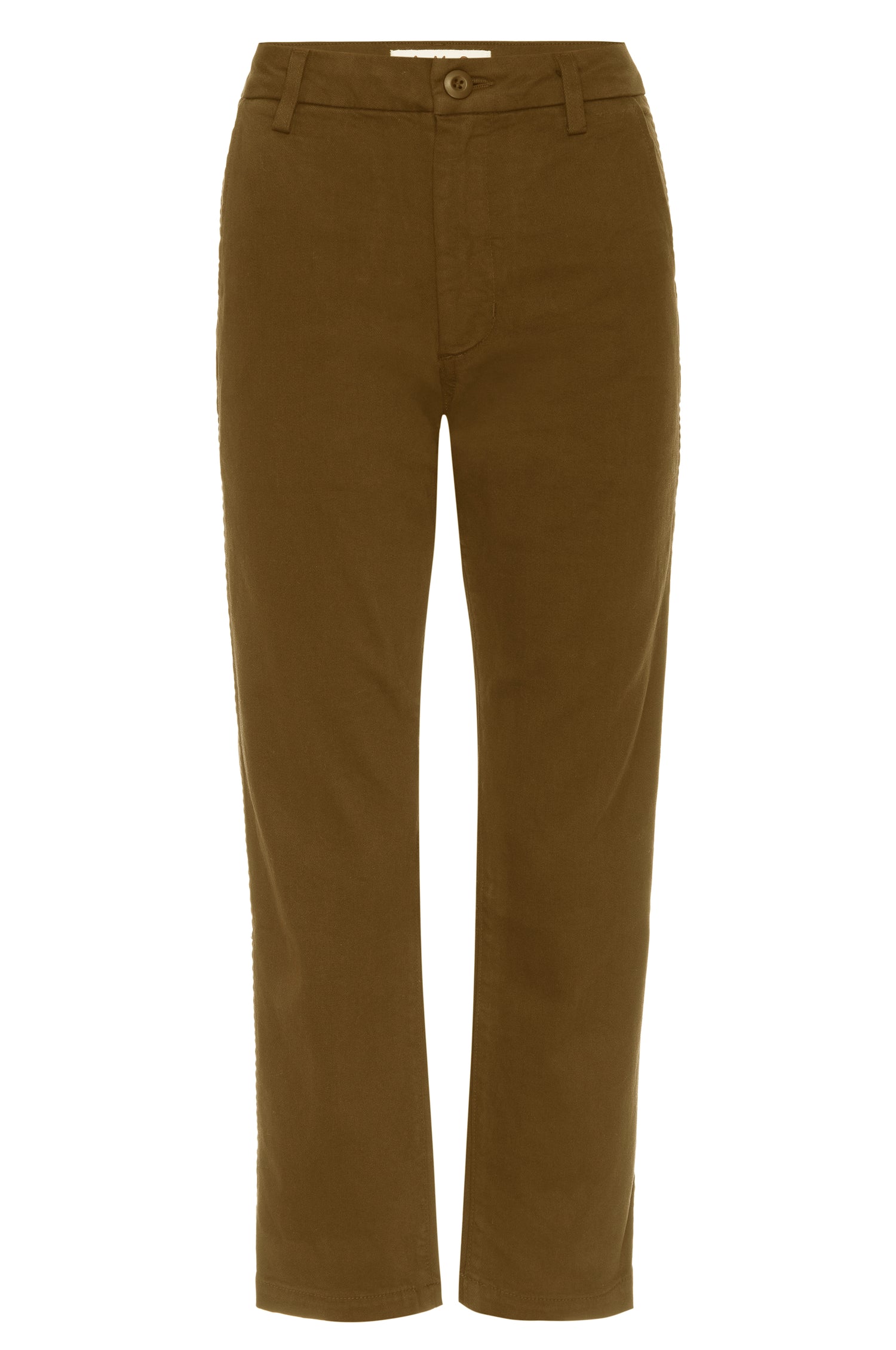AMO Denim Easy Trouser in Walnut