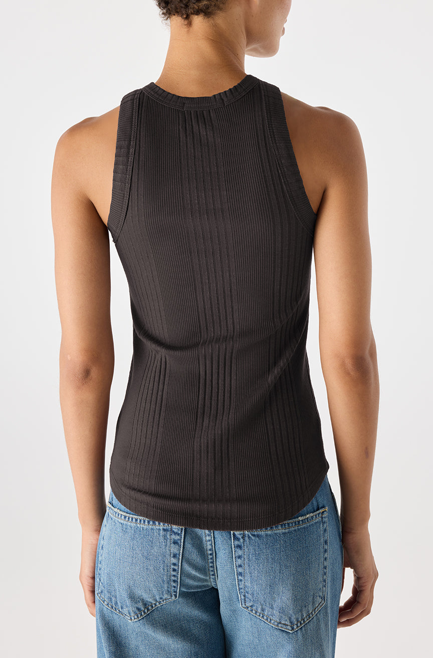 AMO Denim | Vera Tank in Vintage Black