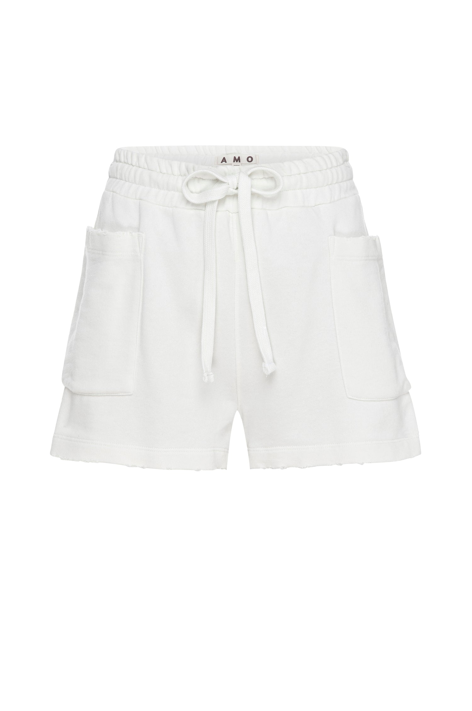AMO Denim | Eileen Sweatshort in Eggshell