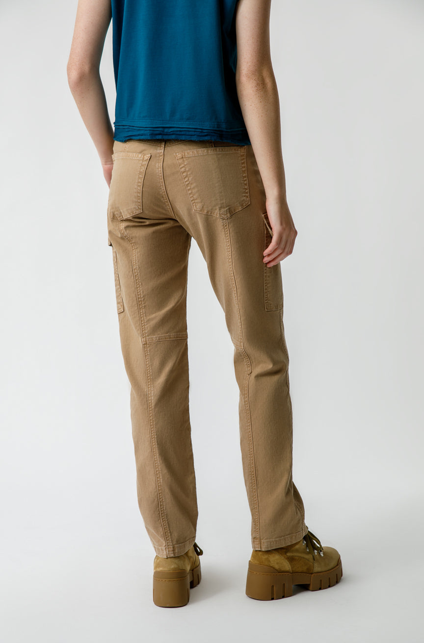 AMO Denim Ellen Cargo Pant in Silt