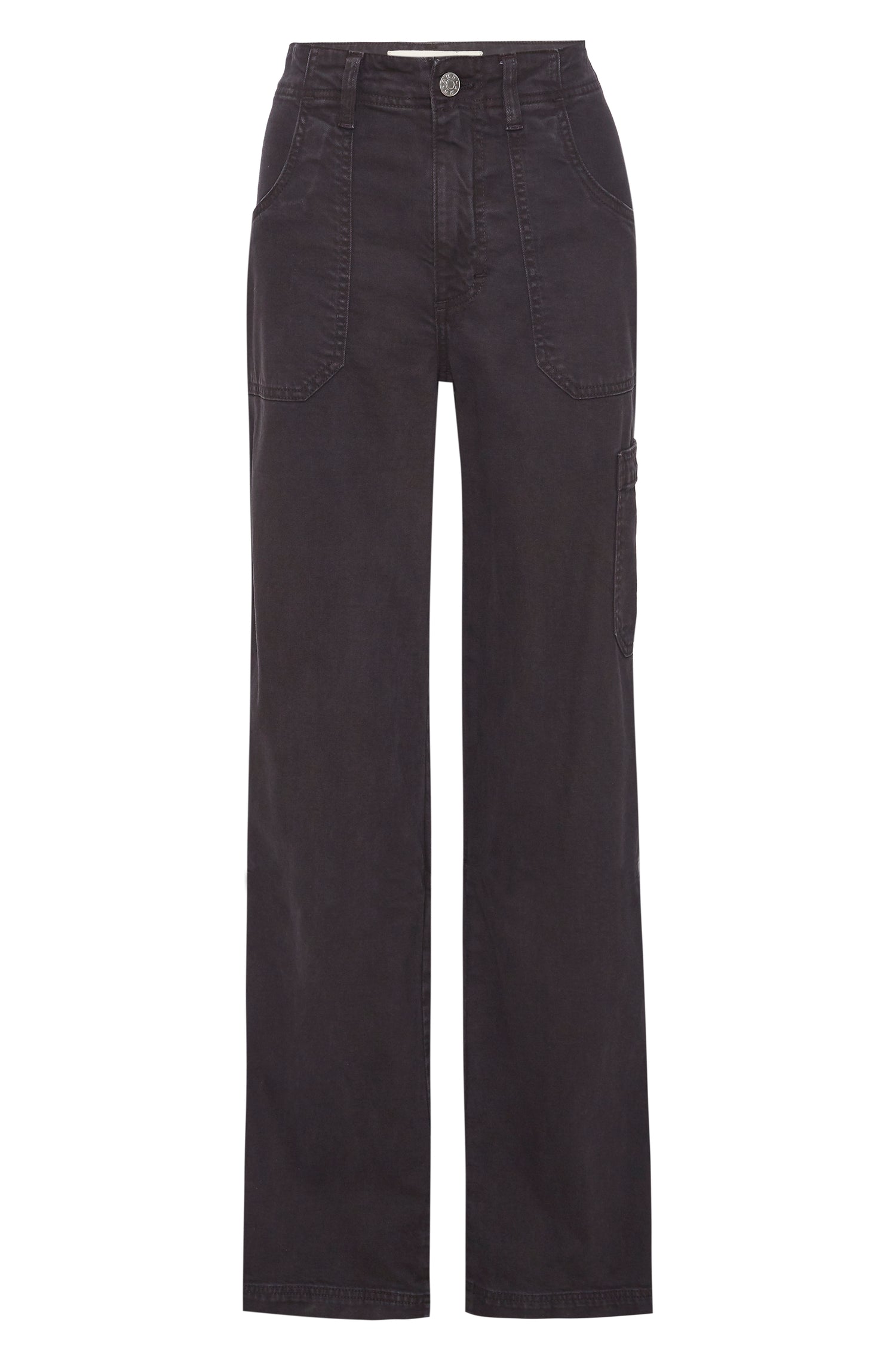 AMO Denim | Evelin Utility Pant in Vintage Black