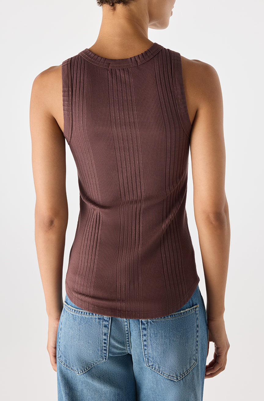 AMO Denim | Vera Tank in Bittersweet