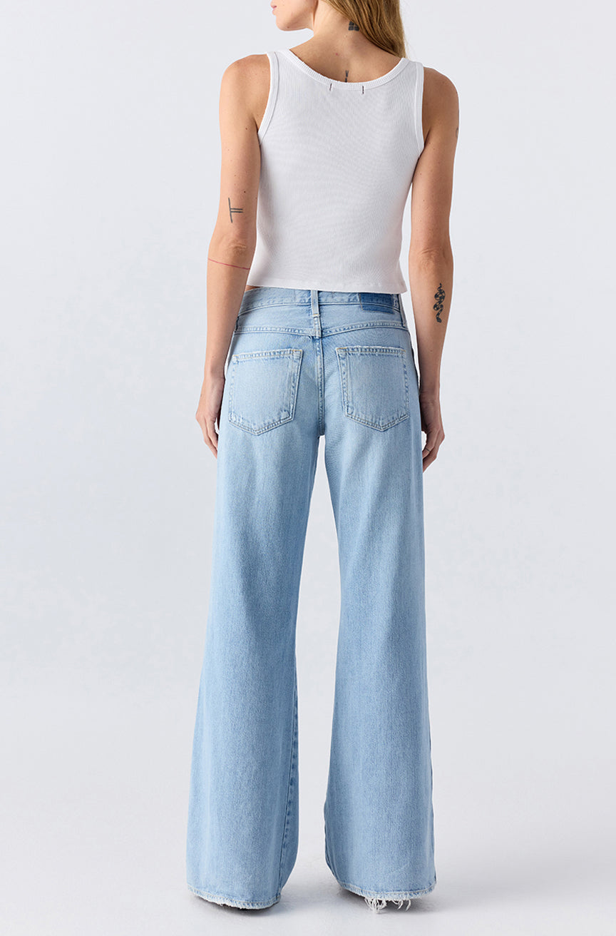 AMO Denim | Faith Flare in Summer Crush