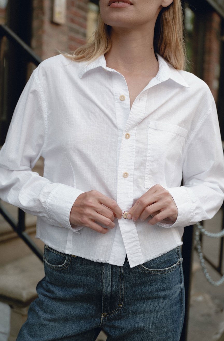 AMO Denim | Selma Shirt in White