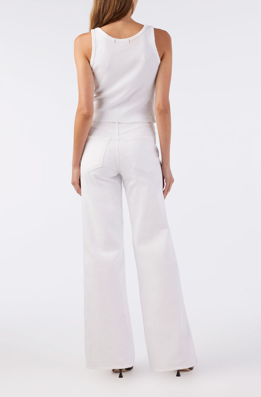 AMO Denim | Frida in Alabaster