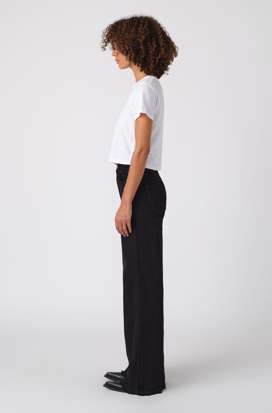 AMO Denim Frida in Black Oak