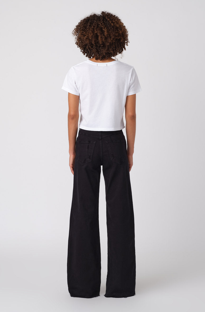 AMO Denim Frida in Black Oak