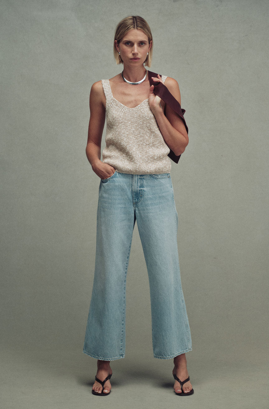 AMO Denim | Frida Crop in Whim