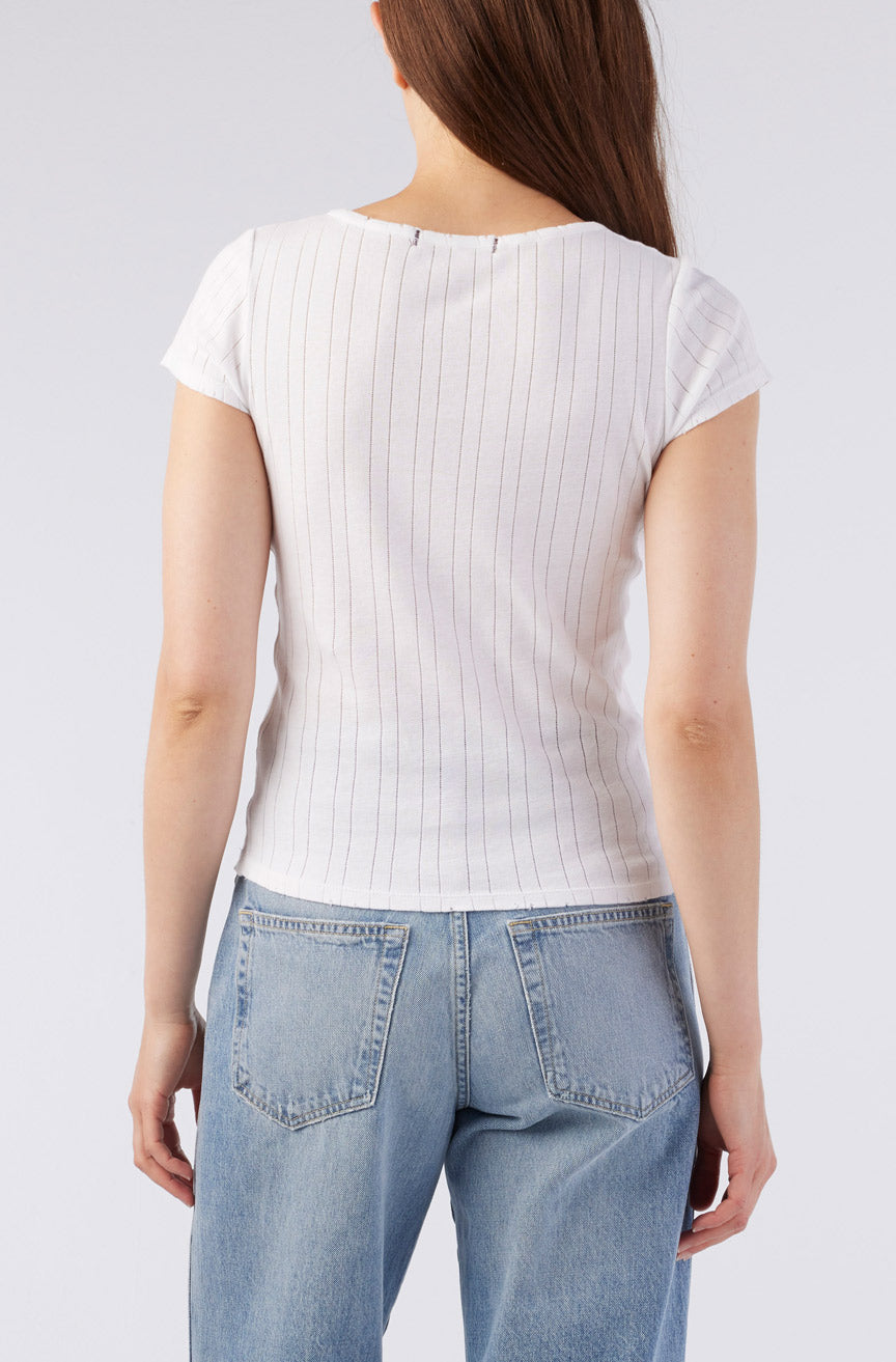 AMO Denim | Buttercup Knit in White