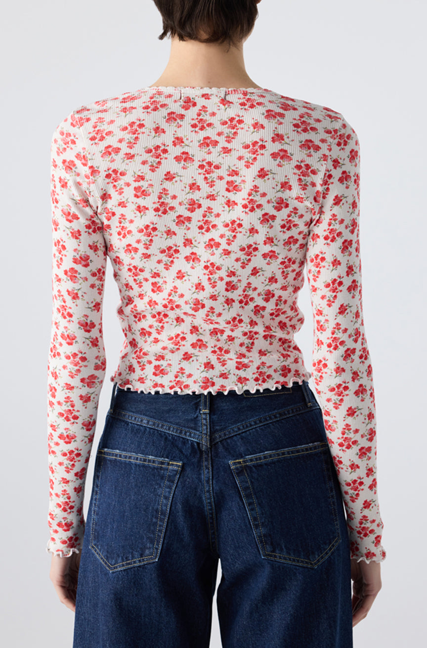 AMO Denim | Tori Tee in Ditsy Floral