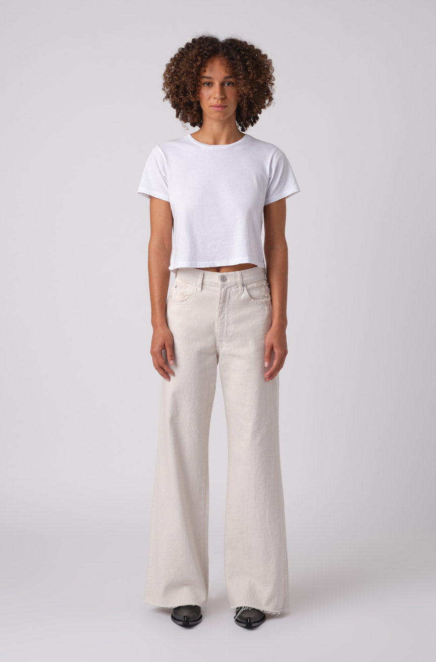 AMO Denim Frida in White Oak