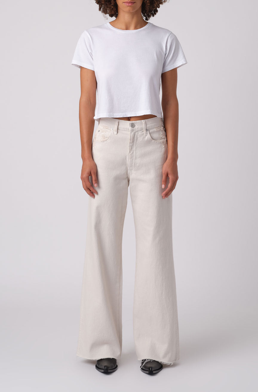 AMO Denim Frida in White Oak