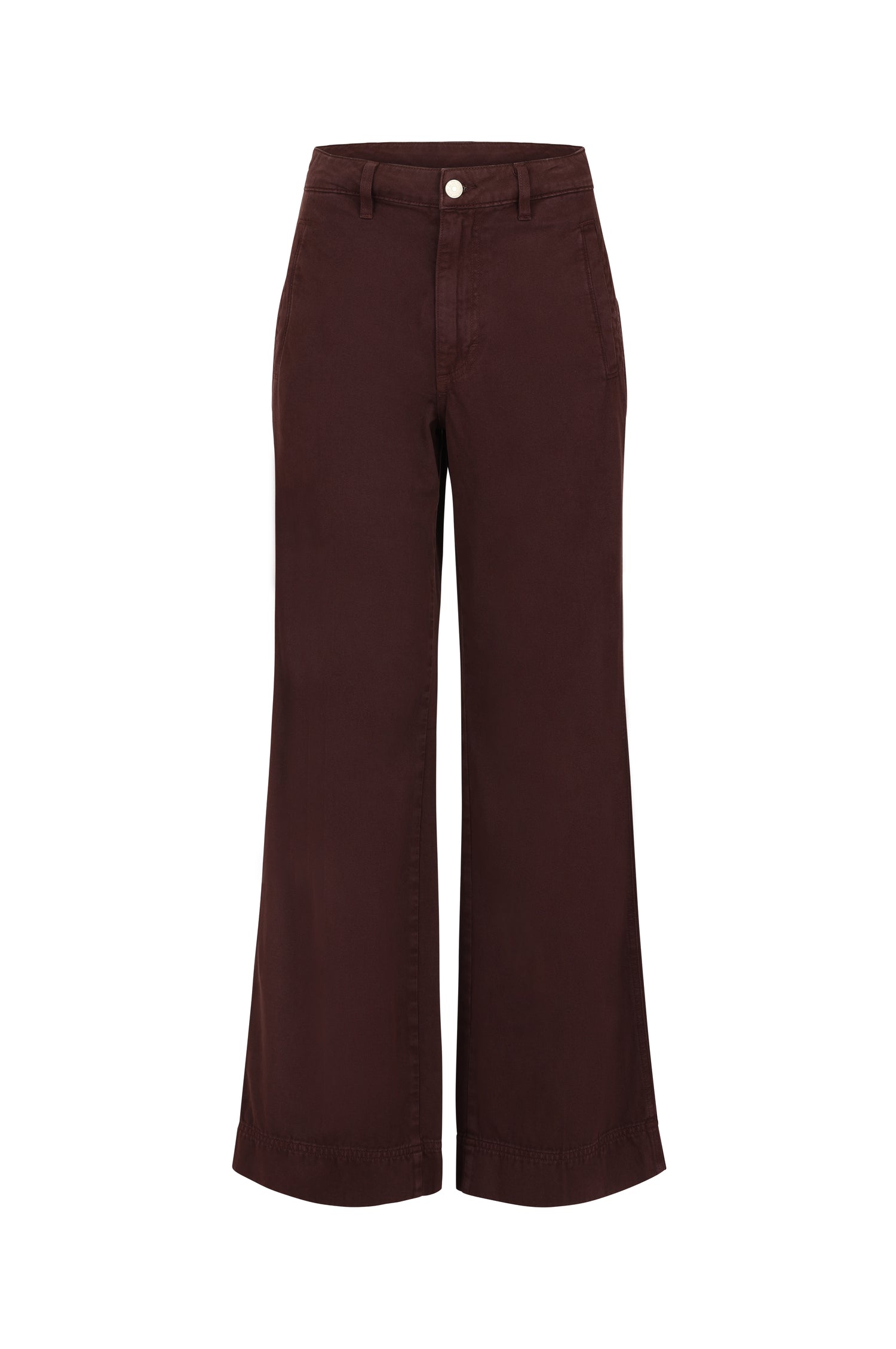 AMO Denim | Frida Trouser in Aubergine