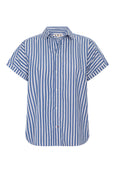 AMO Denim | Gael Shirt in Sapphire/White Multi