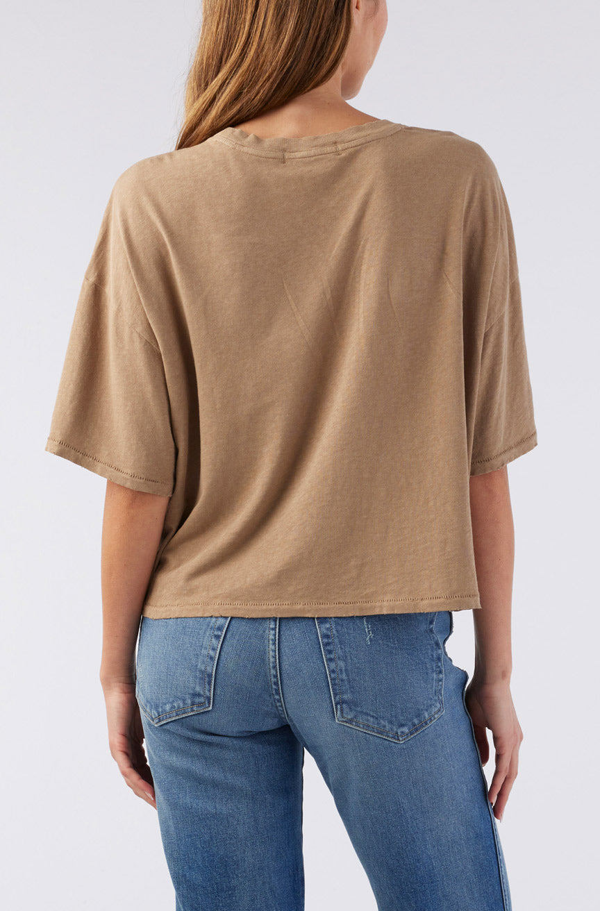 AMO Denim | Adore Tee in Sand