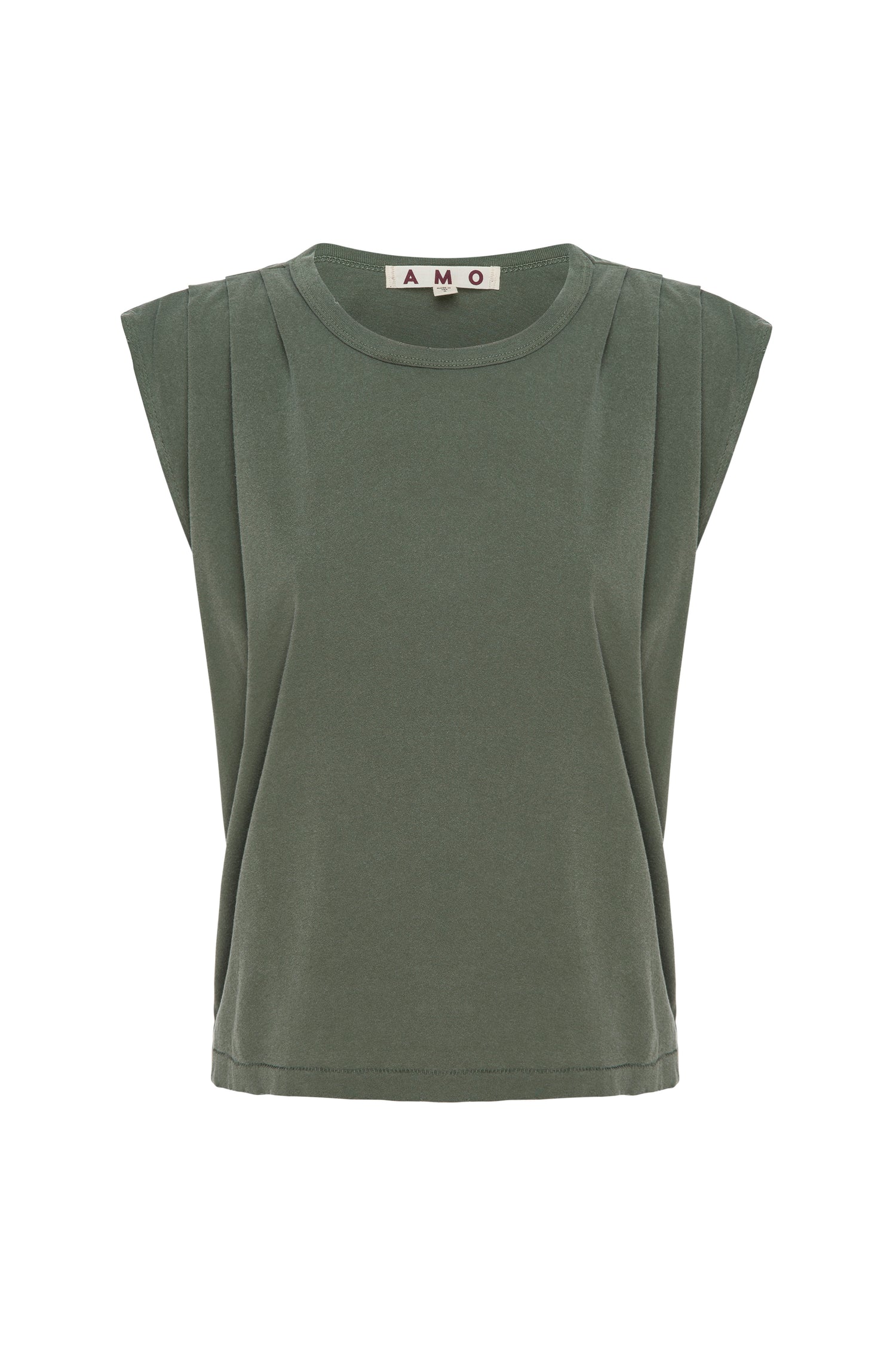 AMO Denim | Gerty Tee in Kelp