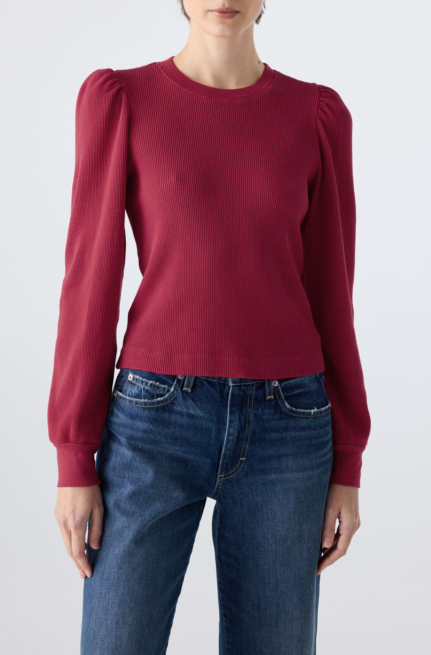 AMO Denim | Girly Thermal in Pinot