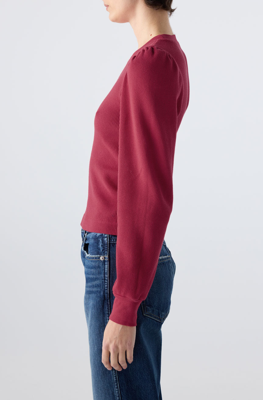 AMO Denim | Girly Thermal in Pinot
