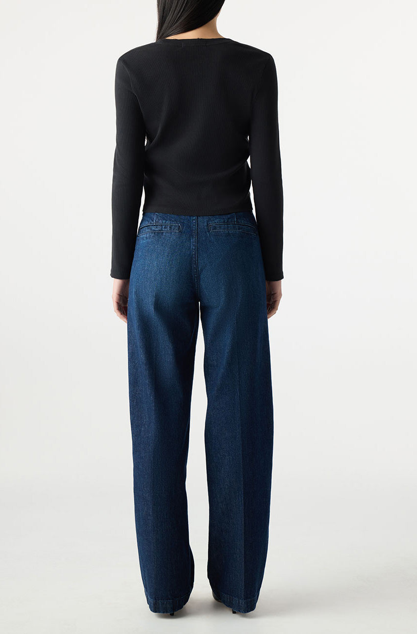 AMO Denim | Greta Trouser in Heartthrob