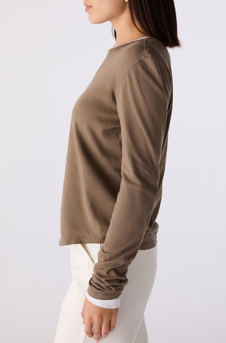AMO Denim | Quinn Long Sleeve in Root