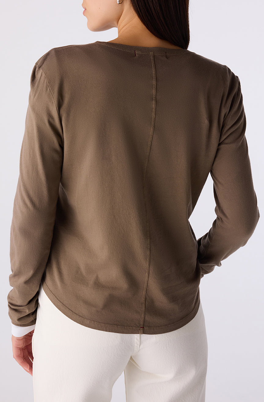 AMO Denim | Quinn Long Sleeve in Root