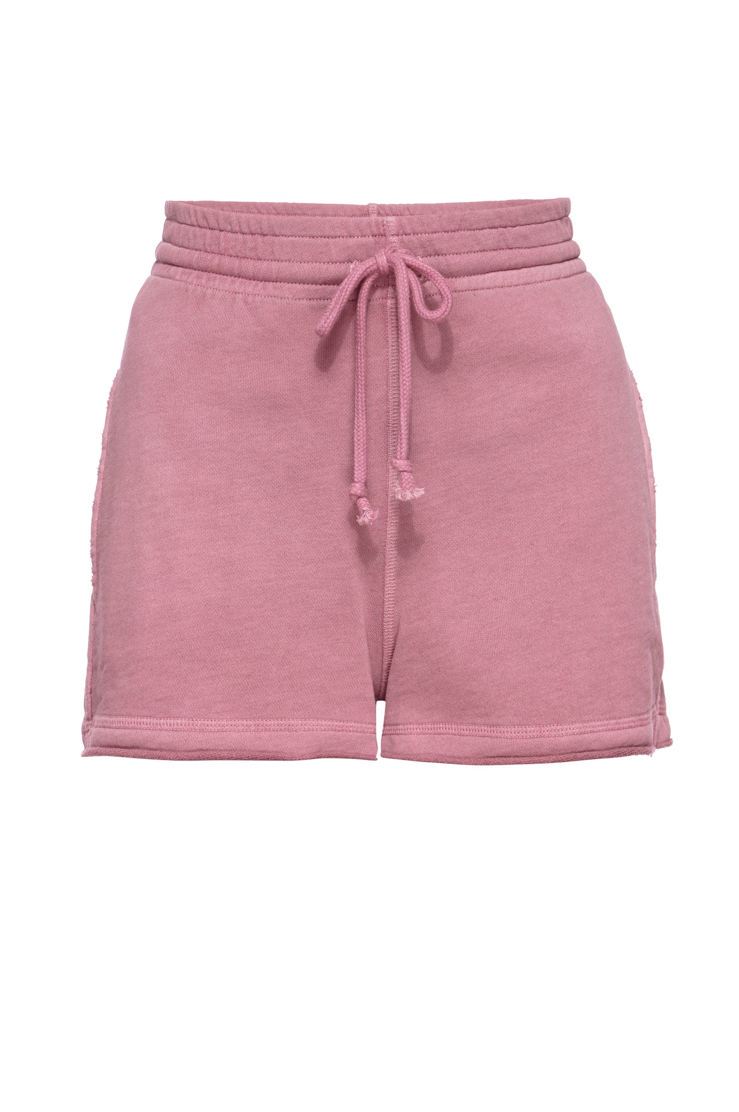 AMO Denim Grove Sweatshort in Vintage Rose