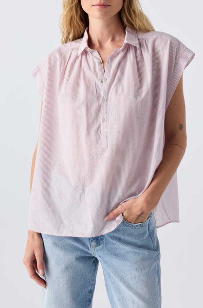 AMO Denim | Hedy Shirt in Flush