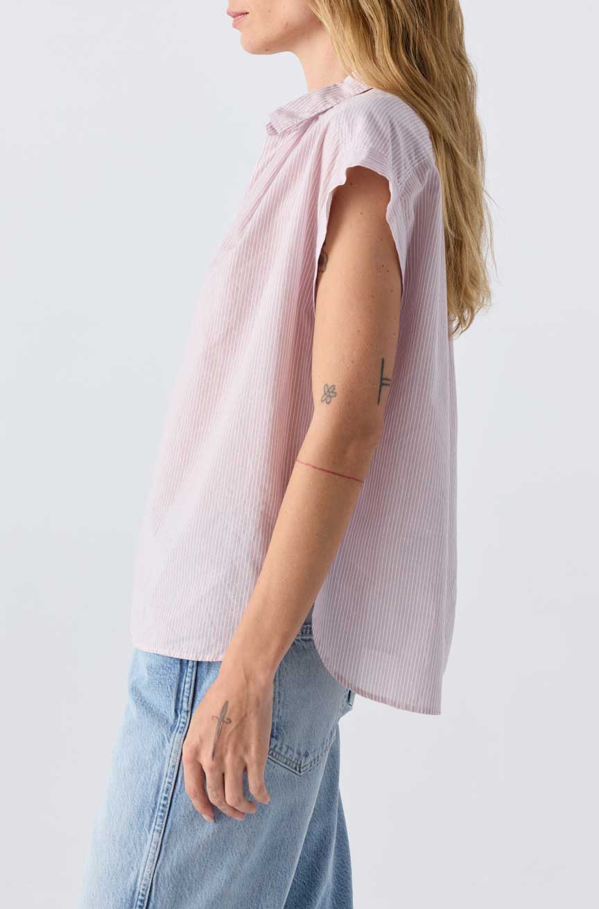 AMO Denim | Hedy Shirt in Flush