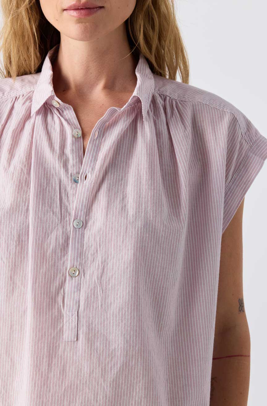 AMO Denim | Hedy Shirt in Flush