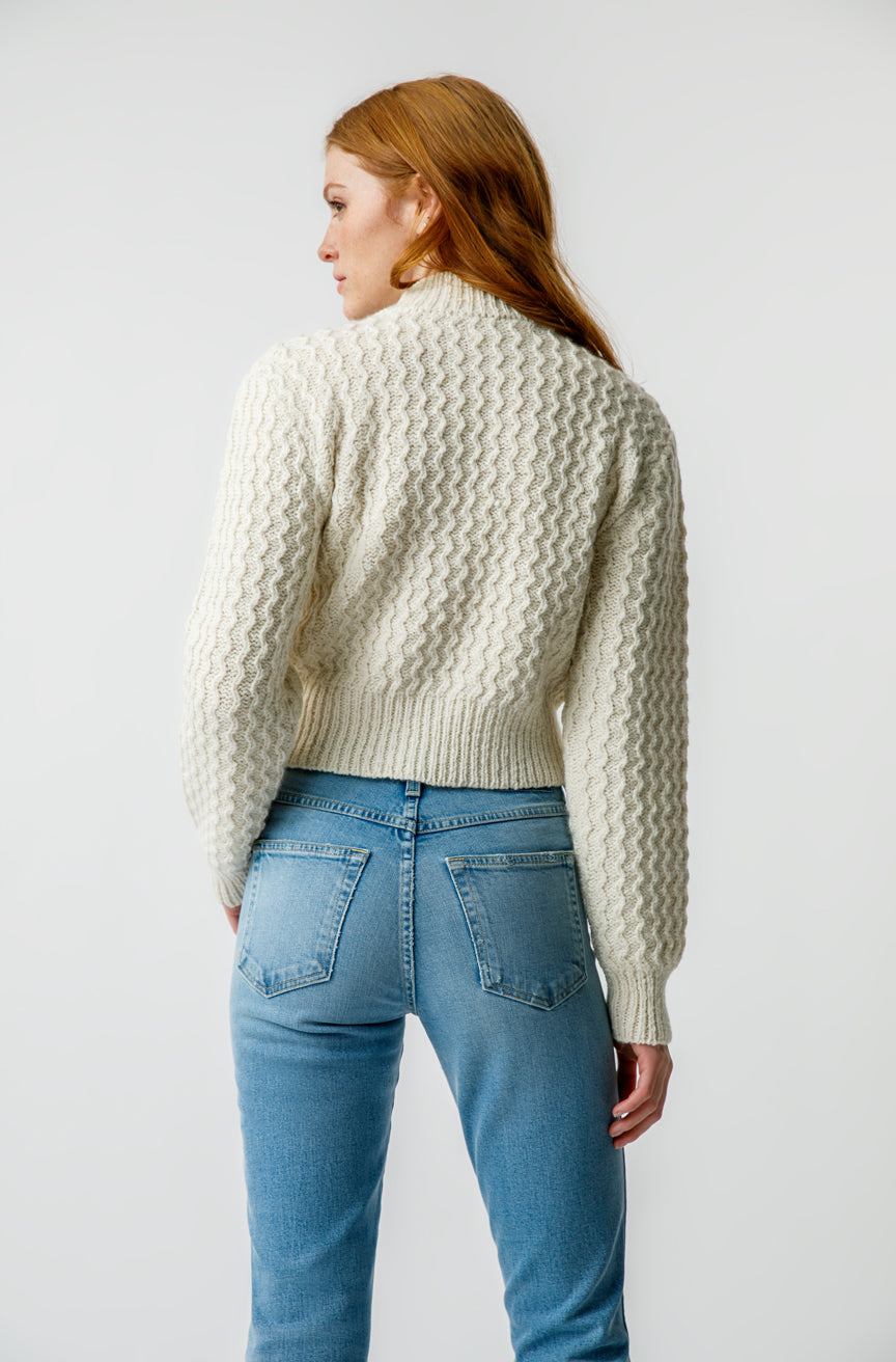AMO Denim Helen Sweater in Natural
