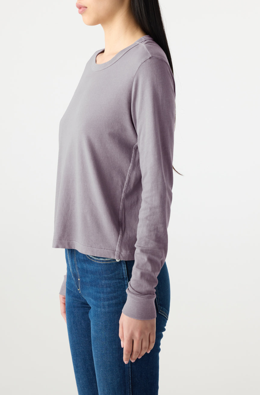 AMO Denim | Lovey Long Sleeve in Storm