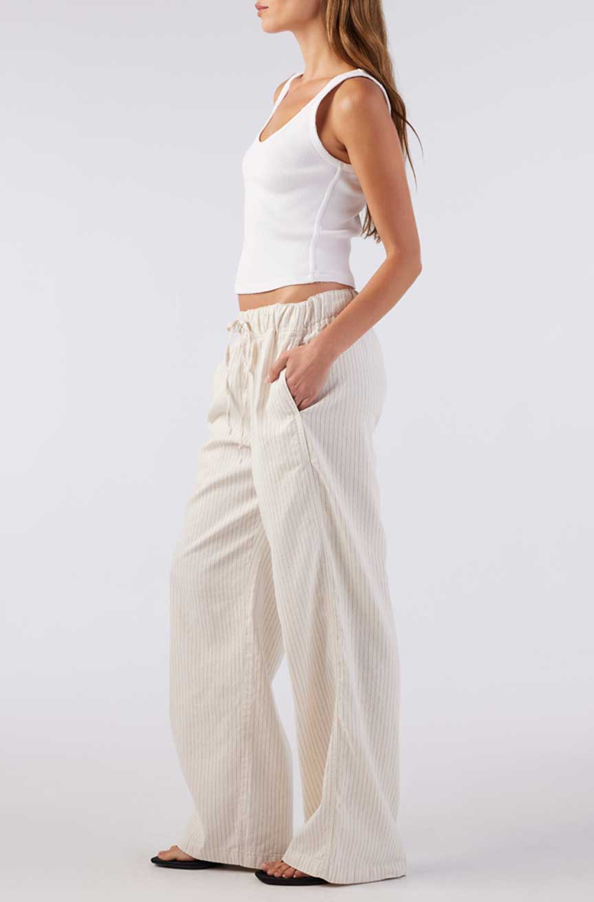 AMO Denim | Janis Pant in Bone