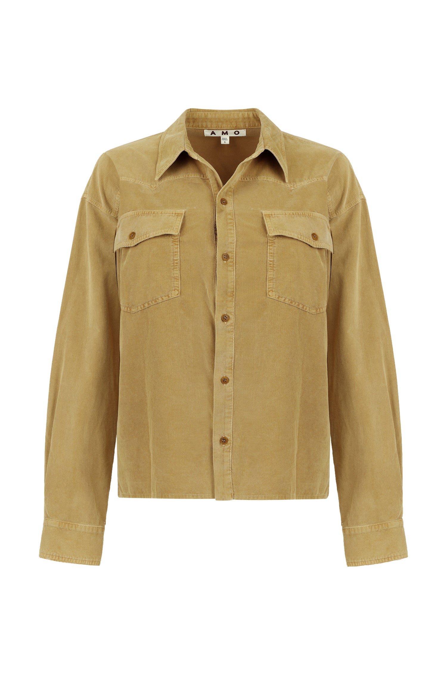 AMO Denim | Jenn Shirt in Cumin