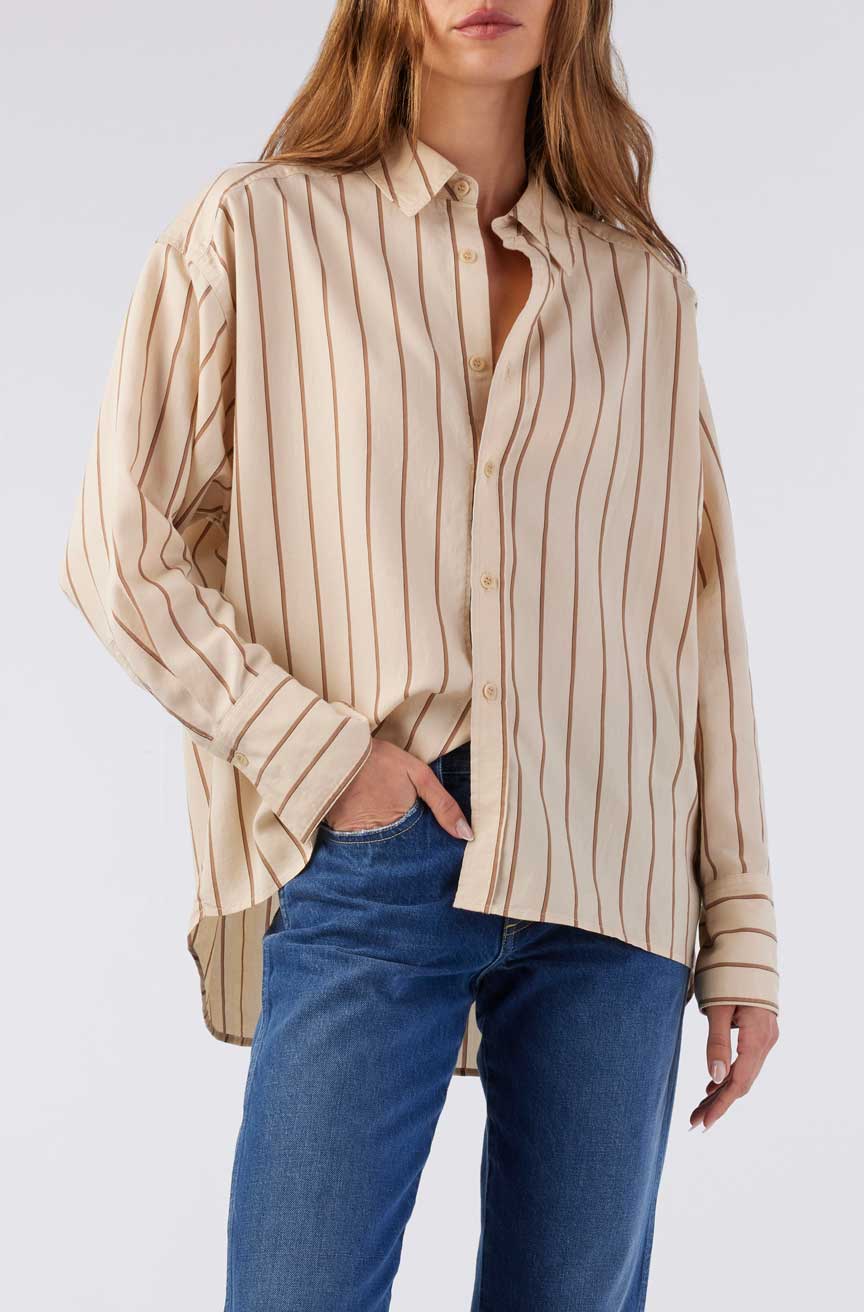 AMO Denim | Nina Shirt in Latte
