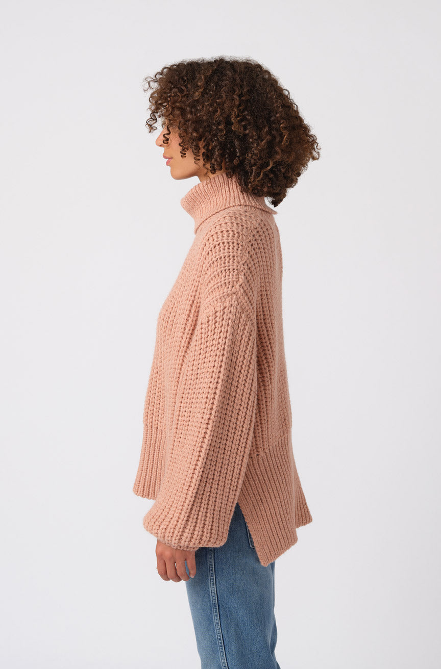 AMO Denim Libby Sweater in Clay