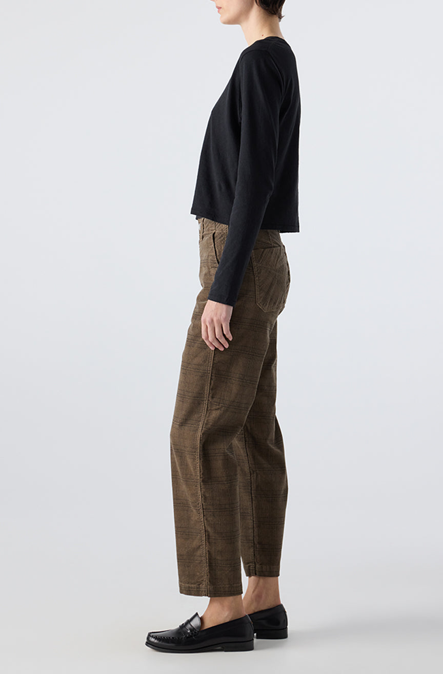 AMO Denim | Lillian Cord in Dark Sand