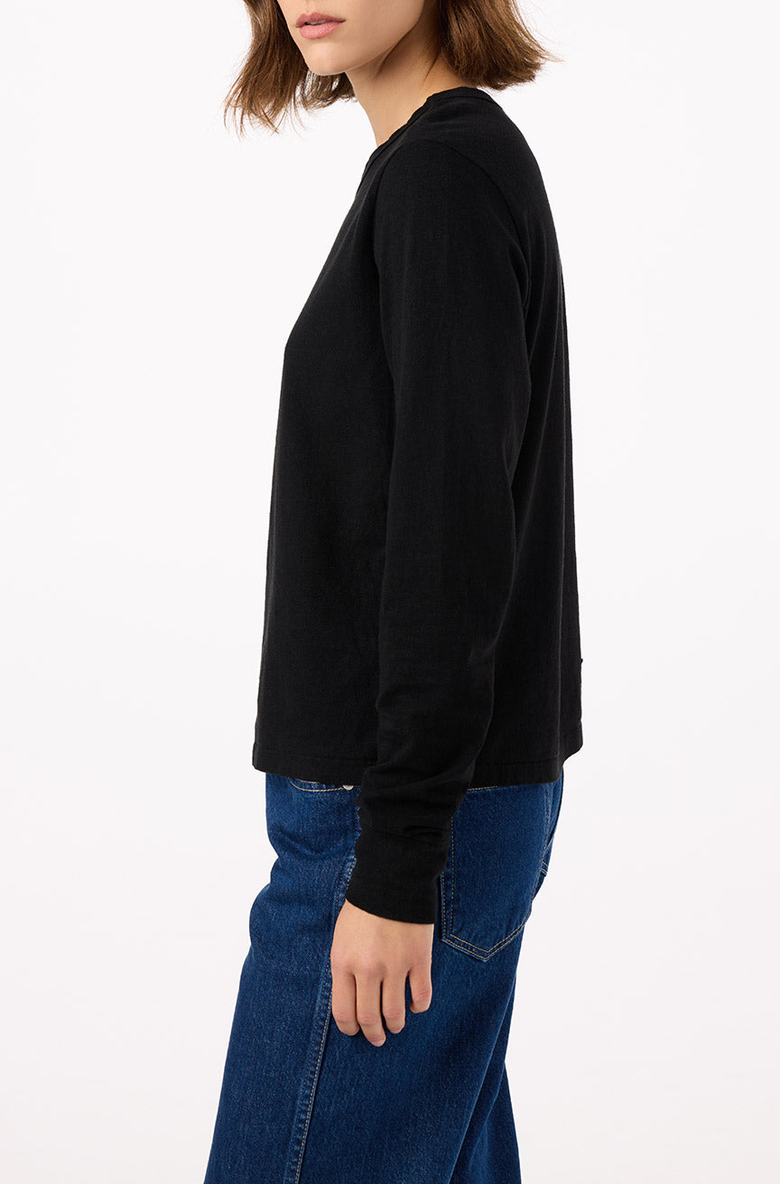 AMO Denim | Love Long Sleeve in Black