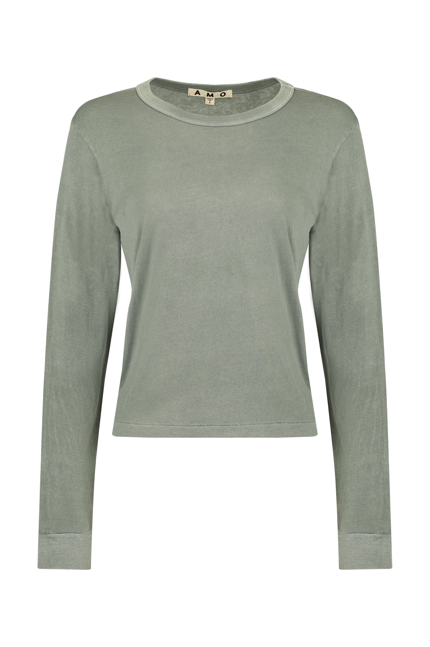AMO Denim | Lovey Long Sleeve in Cypress