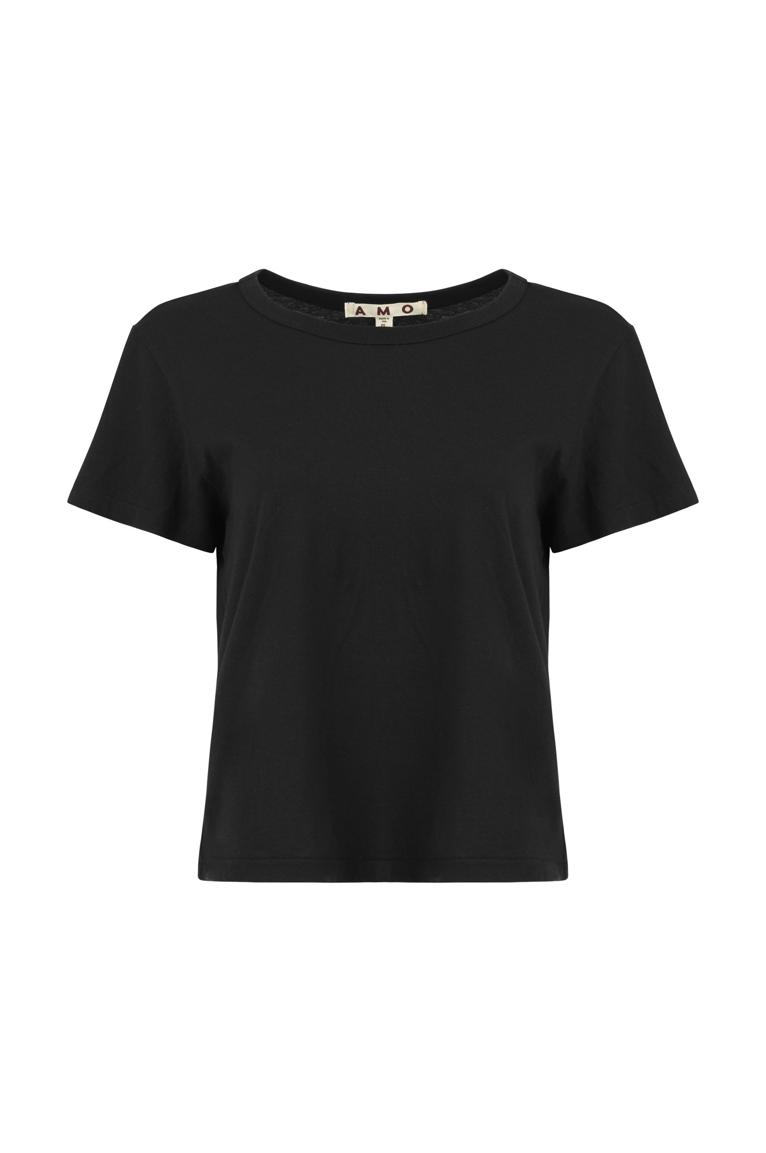 AMO Denim | Lovey Tee in Black