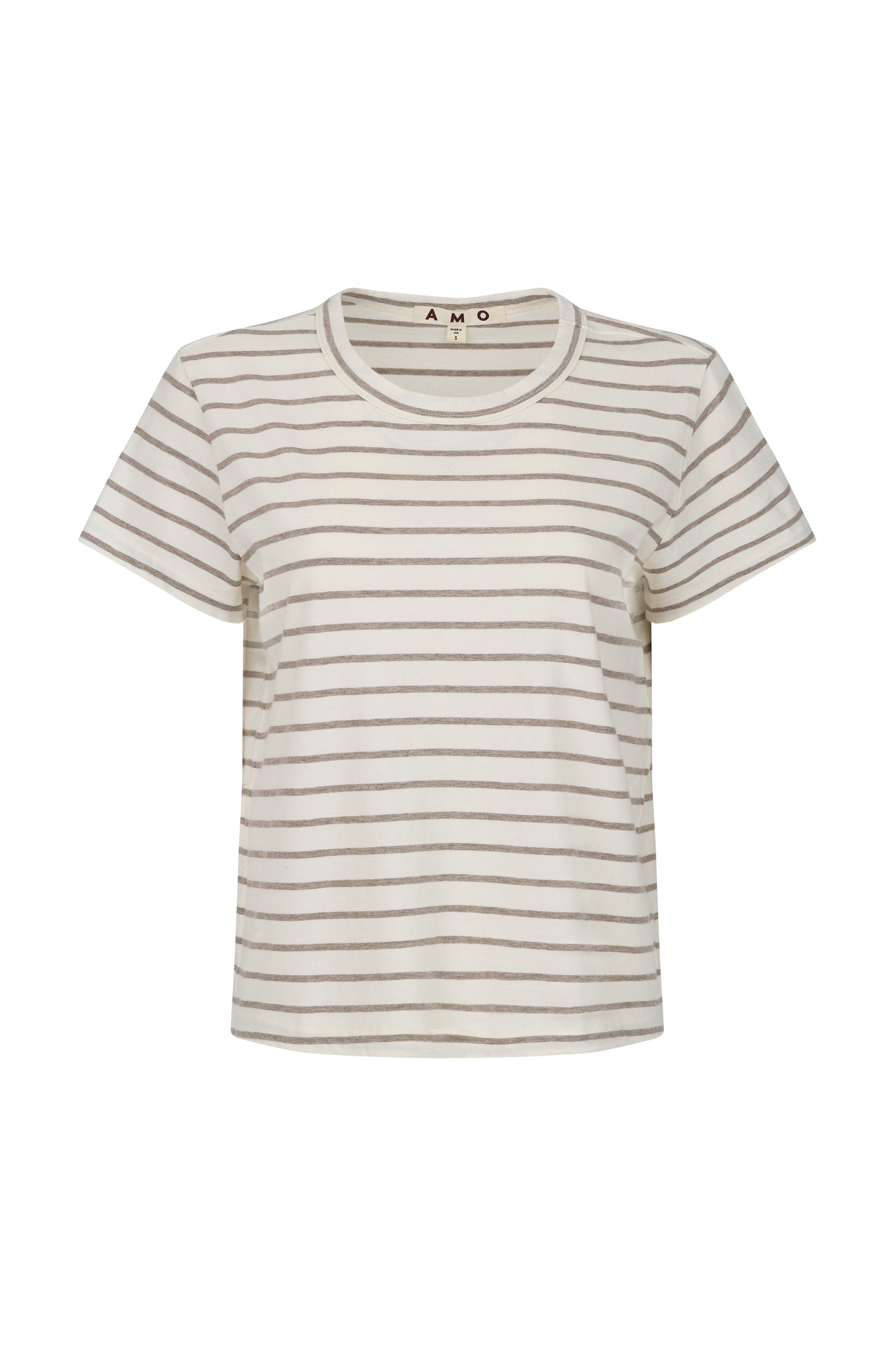 AMO Denim | Lovey Tee in Natural/Haze