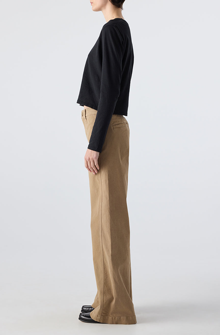 AMO Denim | Maddi Trouser in Sand
