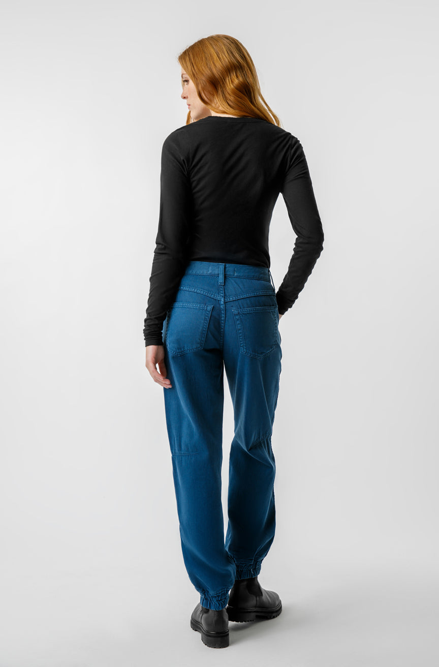 AMO Denim Madeline Jogger in Neptune