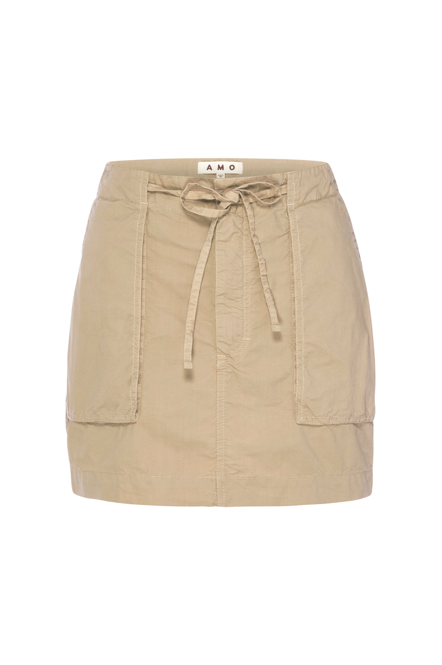 AMO Denim | Maggie Skirt in Khaki