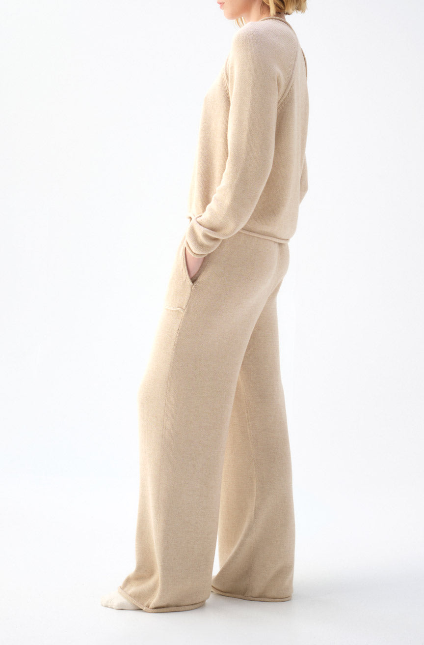 AMO Denim | Mara Lounge Pant in Camel