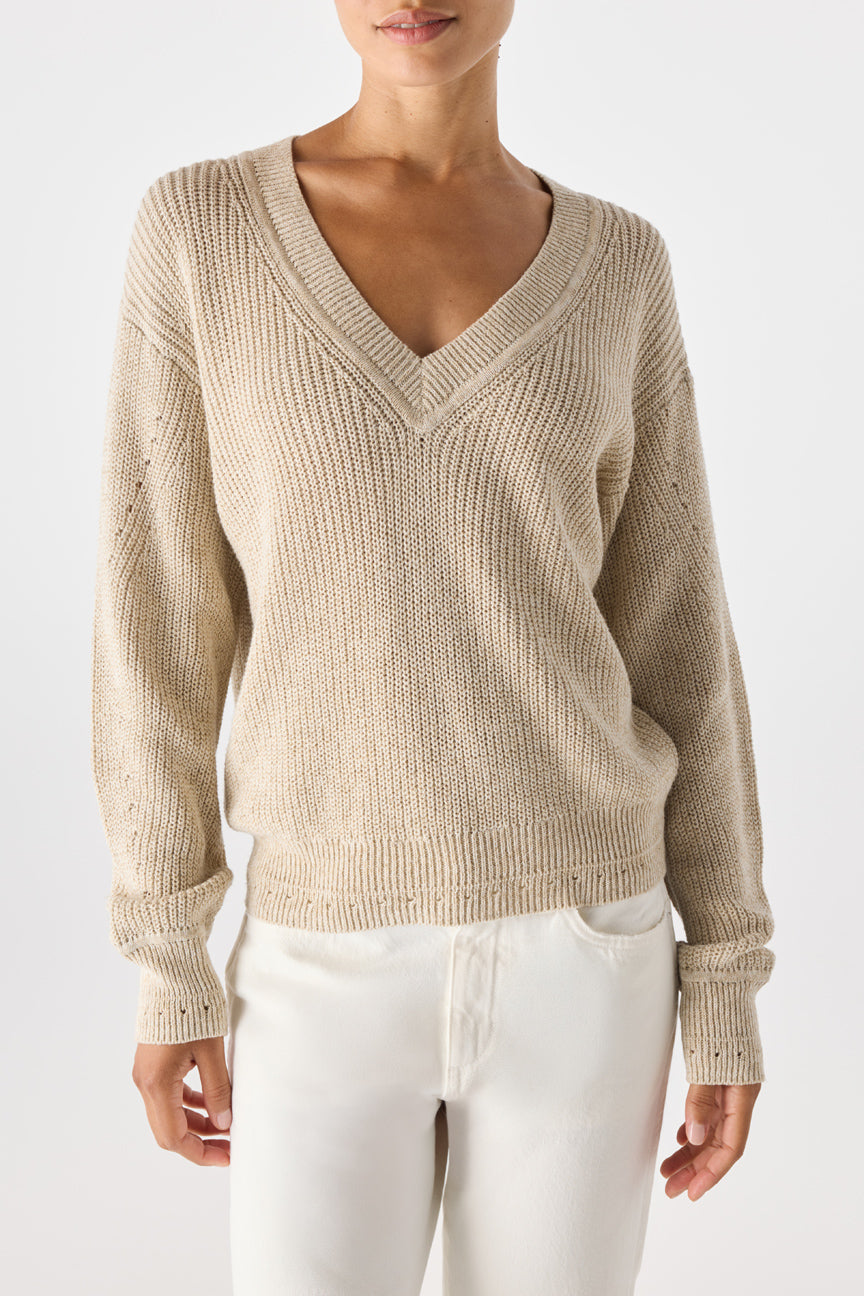 AMO Denim | Wren Sweater in Grain