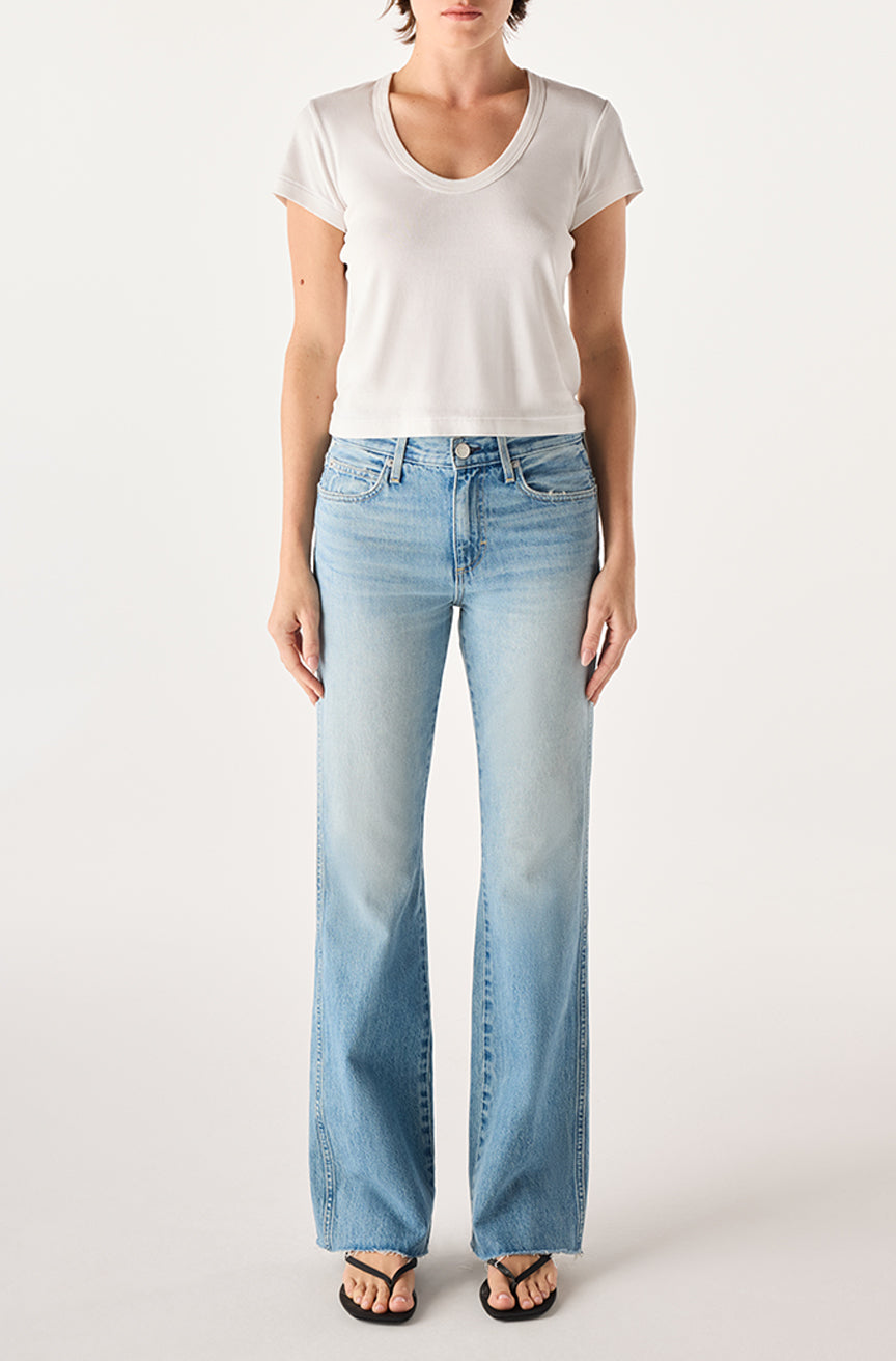 AMO Denim | Marcenia Boot in Hush