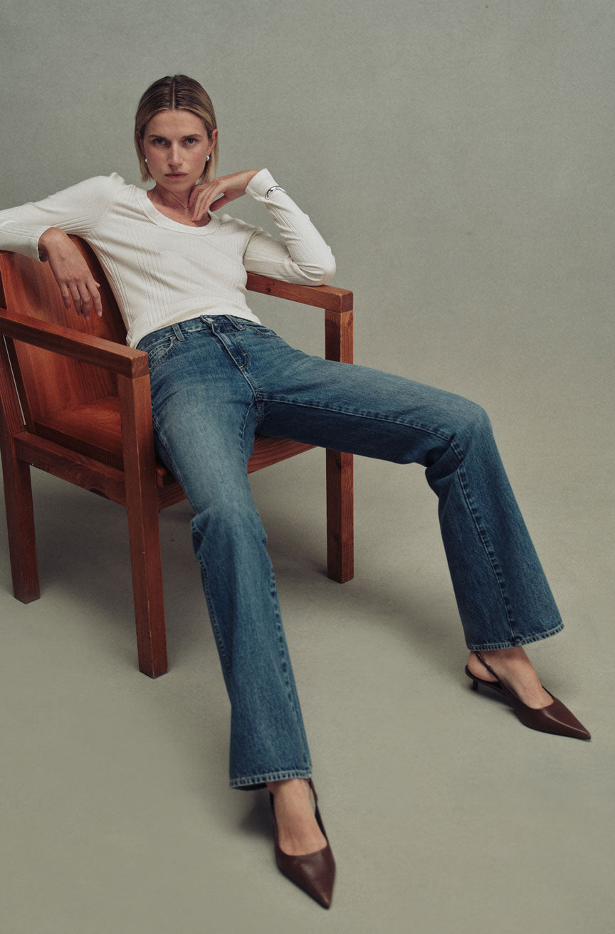 AMO Denim | Marcenia Boot in Murmur