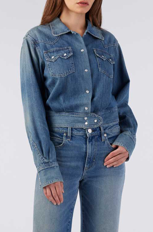 AMO Denim | Alexis Shirt in Immortal