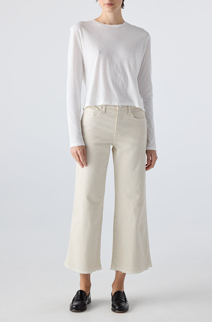 AMO Denim | Marjorie in White Oak